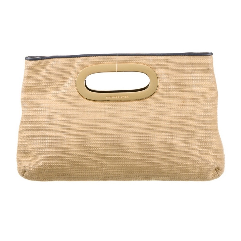 Michael Kors Woven Clutch